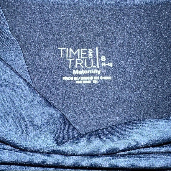 Time And Tru Maternity Comfort Stretch Distressed Denim Shorts Set of Two Size S - Picture 14 of 14